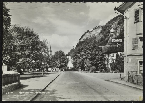 Hohenems, Marktplatz