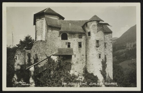 Hohenems, Schloss Glopper