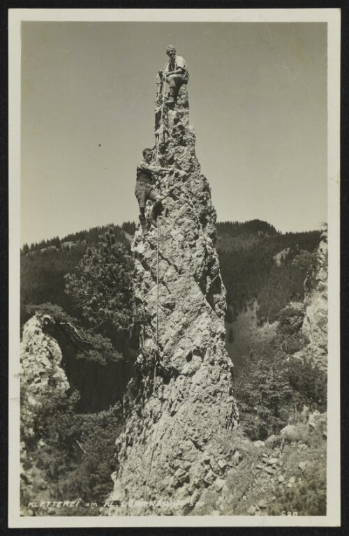 [Hohenems] Kletterei am kl. Löwenzahn