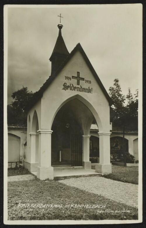 Kriegerdenkmal in Kennelbach