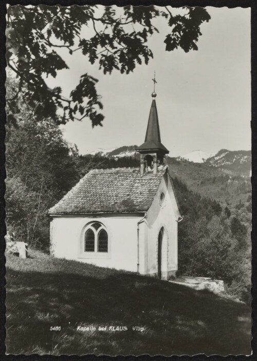 Kapelle bei Klaus Vlbg.