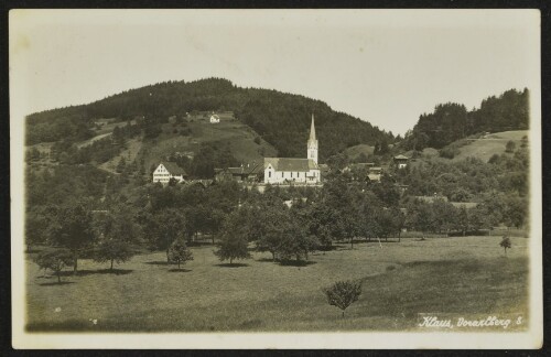 Klaus, Vorarlberg
