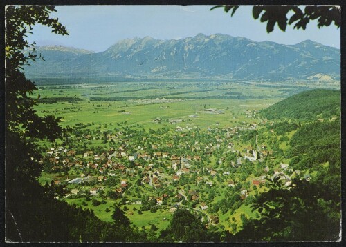 [Klaus] : [Klaus gegen Rheintal und Hoher Kasten Vorarlberg, Austria ...]