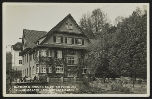 Gasthof u. Pension Adler am Fusse des Kummenberges, Koblach, Vorarlberg