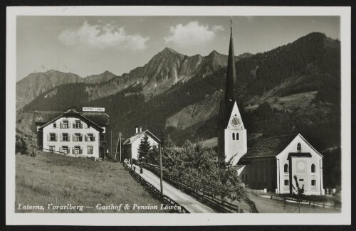 Laterns, Vorarlberg - Gasthof & Pension Löwen : [Laterns, Vorarlberg Gasthof und Pension Löwen ...]