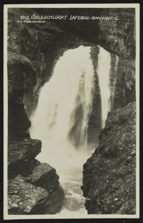 Übleschlucht Laterns-Rankweil