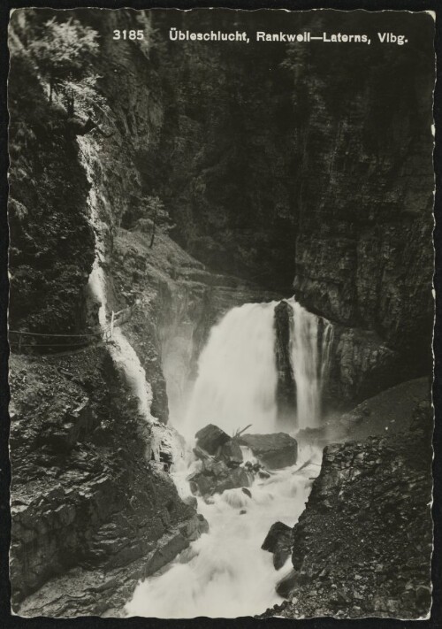 Übleschlucht, Rankweil-Laterns, Vlbg.