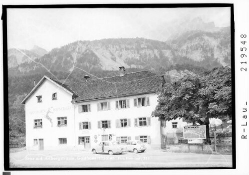Braz an der Arlbergstrasse / Gasthaus Hirschen