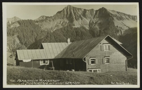 [Laterns] Ferienheim Marienruh in Jnnerlaterns mit Hoch Gerach