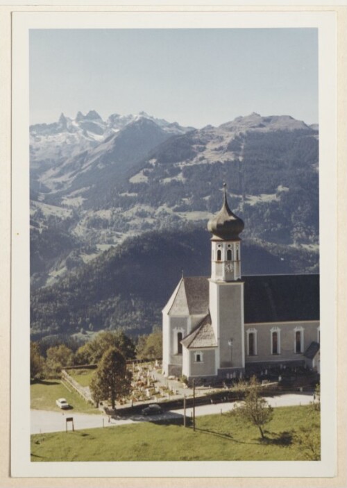 [Bartholomäberg, Kirche und Friedhof]