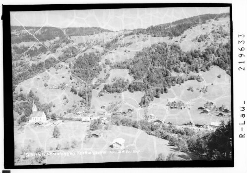 Silbertal im Montafon gegen Kristbergsattel