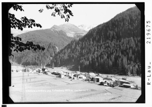 Klösterle am Arlberg gegen Kaltenberg 2896 m
