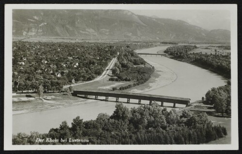 Der Rhein bei Lustenau : [Der Rhein bei Lustenau ...]