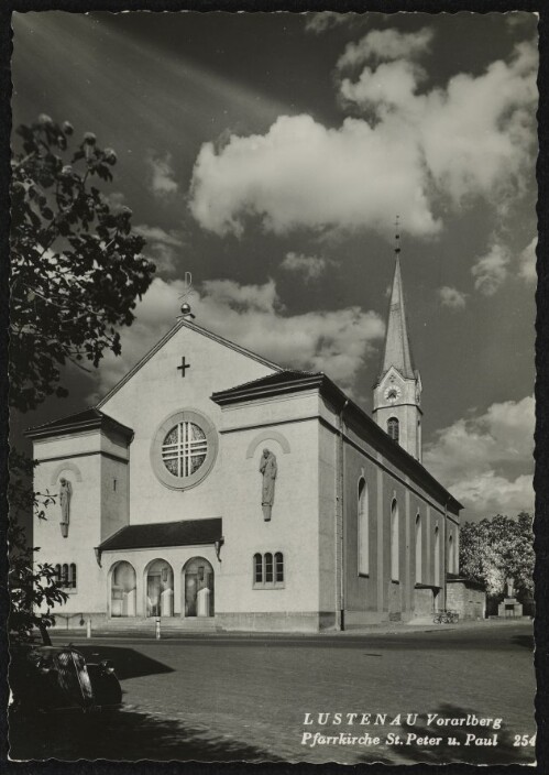 Lustenau Vorarlberg : Pfarrkirche St. Peter u. Paul