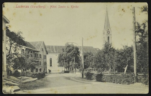 Lustenau (Vorarlberg) - Hôtel Sonne u. Kirche