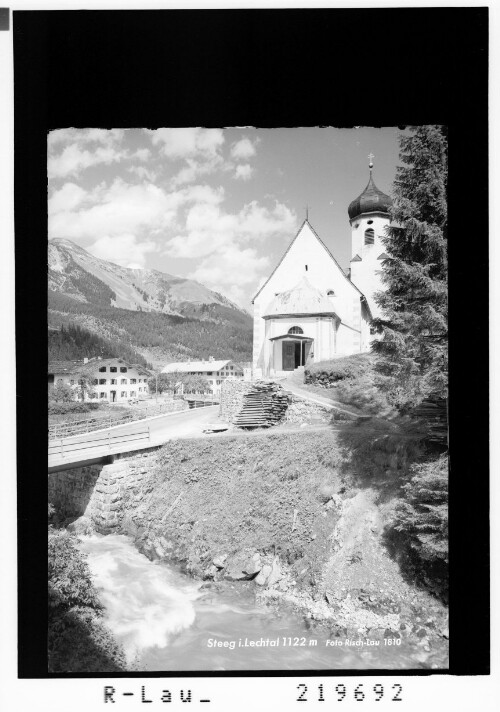 Steeg im Lechtal 1122 m