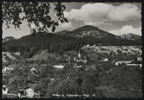 Röthis m. Viktorsberg Vlbg.