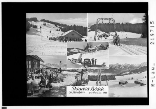 Skigebiet Bödele ob Dornbirn