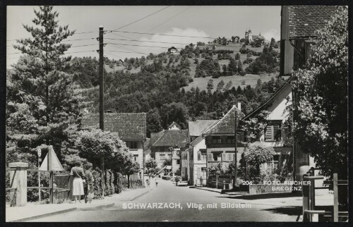 Schwarzach, Vlbg. mit Bildstein