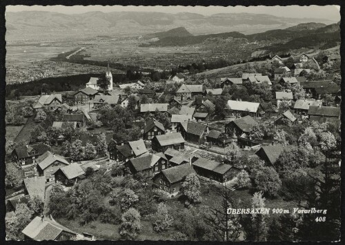 Übersaxen 900 m Vorarlberg