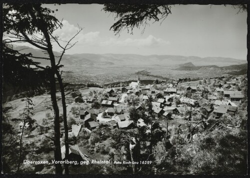 Übersaxen, Vorarlberg, geg. Rheintal