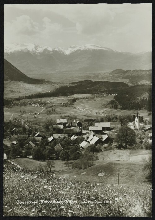 Übersaxen, Vorarlberg 900 m