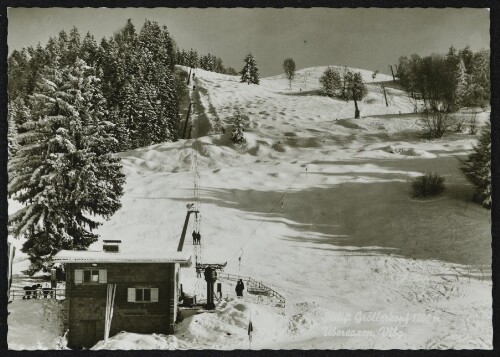 Skilift Gröllerkopf 1200 m Übersaxen, Vlbg.