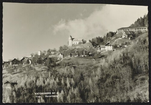 Viktorsberg 881 m Vorarlberg