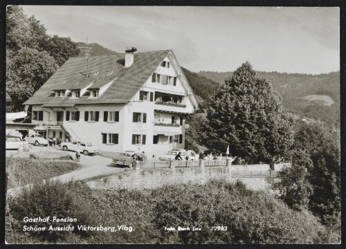 Gasthof-Pension Schöne Aussicht Viktorsberg, Vlbg.