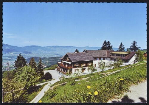 [Viktorsberg] : [Kinderheilstätte Viktorsberg, 881 m, mit Blick ins Rheintal Vorarlberg - Austria ...]