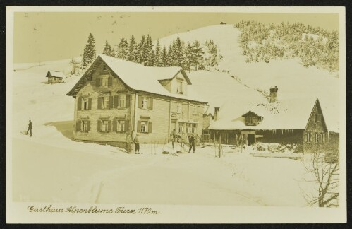 [Zwischenwasser] Gasthaus Alpenblume Furx 1170 m