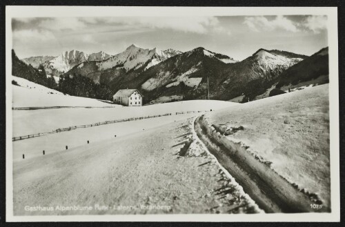 [Zwischenwasser] Gasthaus Alpenblume Furx - Laterns, Vorarlberg