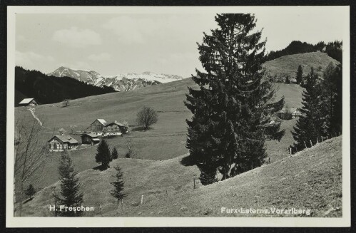 [Zwischenwasser] Furx-Laterns, Vorarlberg : H. Freschen