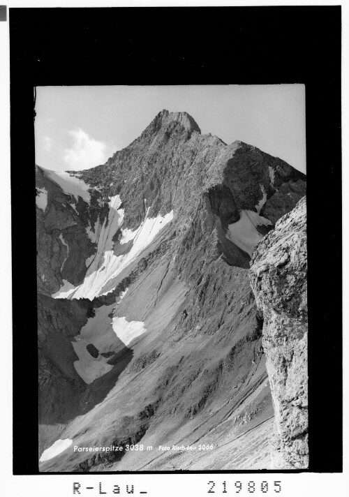 Parseierspitze 2038 m