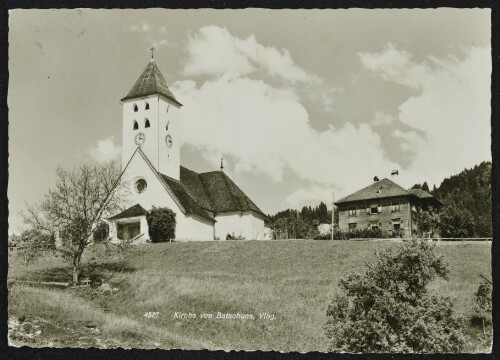 [Zwischenwasser] Kirche von Batschuns, Vlbg.