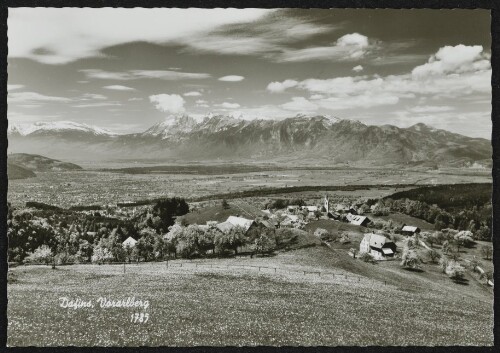 [Zwischenwasser] Dafins, Vorarlberg