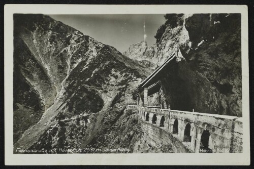 [Arlberg] Flexenstraße mit Hasenfluh 2537 m Vorarlberg