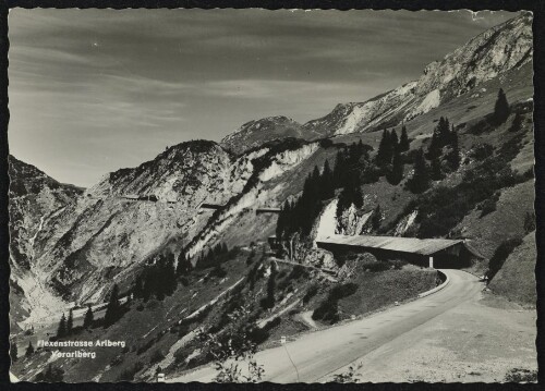 Flexenstrasse Arlberg Vorarlberg