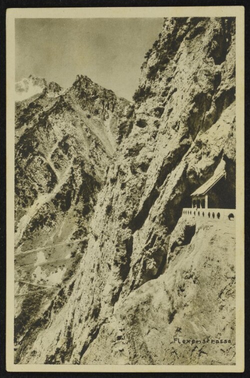 [Arlberg] Flexenstrasse : [Flexenstraße zum Flexenpaß, 1780 m, von Stuben nach Zürs, Vorarlberg ...]