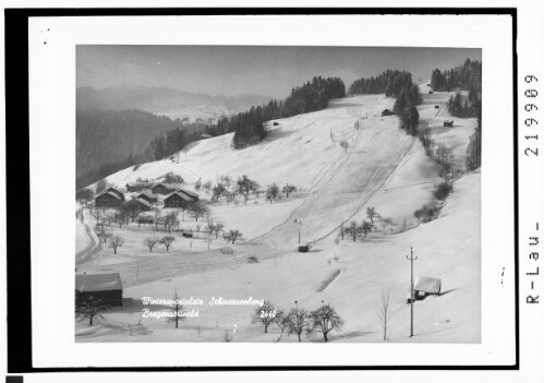 Wintersportplatz Schwarzenberg Bregenzerwald