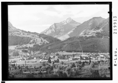 Frastanz : [Frastanz im Walgau gegen Drei Schwestern]