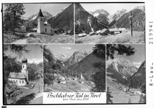 Bschlabser Tal in Tirol : [Bschlabertal / Ausserfern]