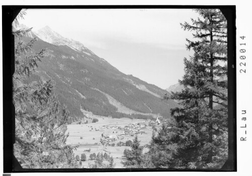 [Häselgehr im Lechtal gegen Klimmspitze]