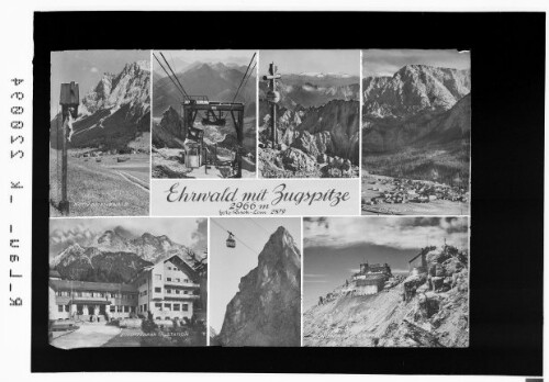 Ehrwald mit Zugspitze 2966 m