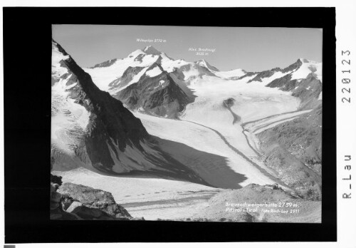 Braunschweigerhütte 2759 m, Pitztal in Tirol