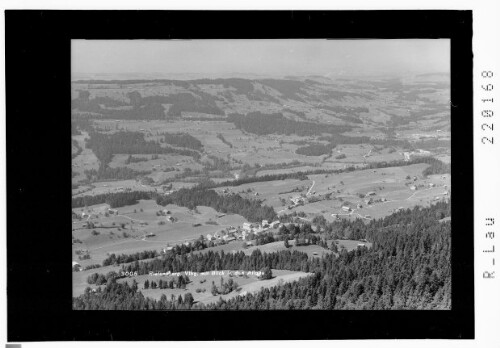 Riefensberg / Vorarlberg mit Blick in den Allgäu