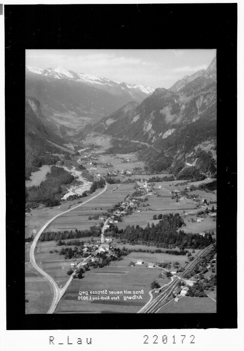 Braz mit neuer Strasse gegen Arlberg