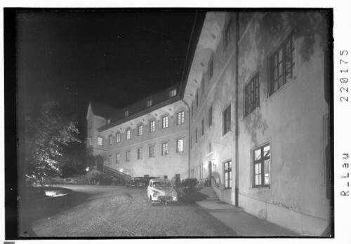 [Lochau / Hotel Schloss Hofen bei Nacht]