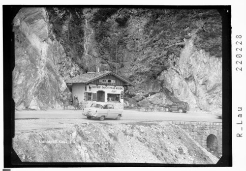 Gaichtpass-Kiosk in Tirol