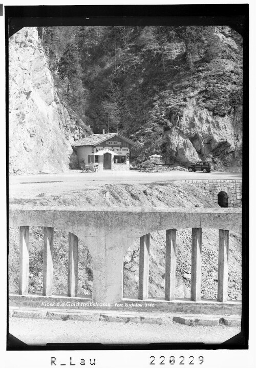 Kiosk an der Gaichtpaßstrasse